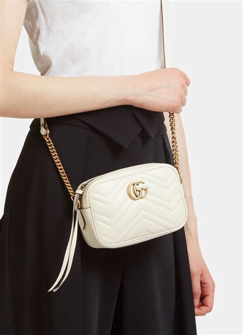 white marmont gucci clutch|gg marmont handbags.